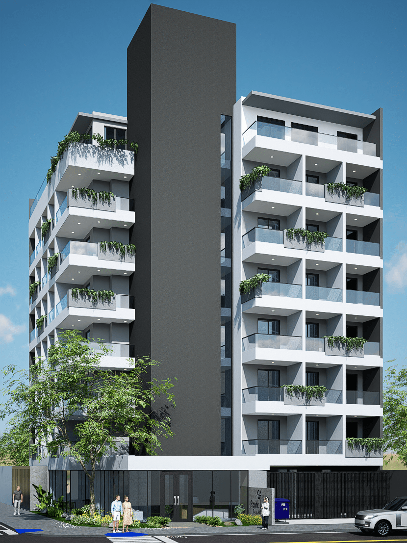 Fassade Park Lofts Los Arboles